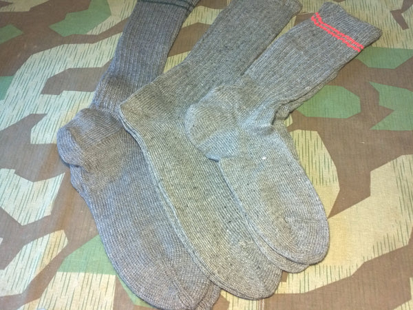Original German Army Pattern Gray Socks (Size 3)