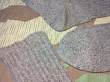 Original German Army Pattern Gray Socks (Size 3)