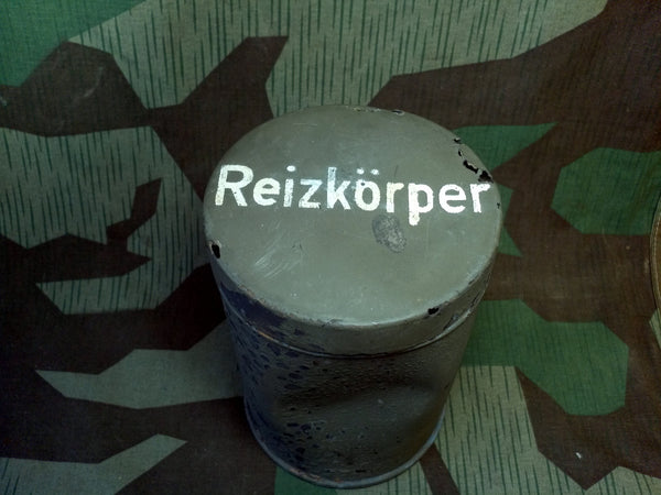 WWII German Tear Gas Reizkörper Can from Stalingrad