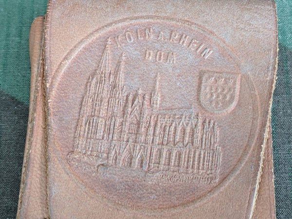 Köln Souvenir Leather Cigarette Case