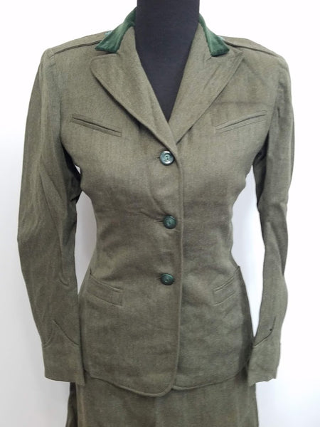 WWII Marine Corps Women's Uniform  - Civilianized <br> (B-36" W-26.5" H-38")