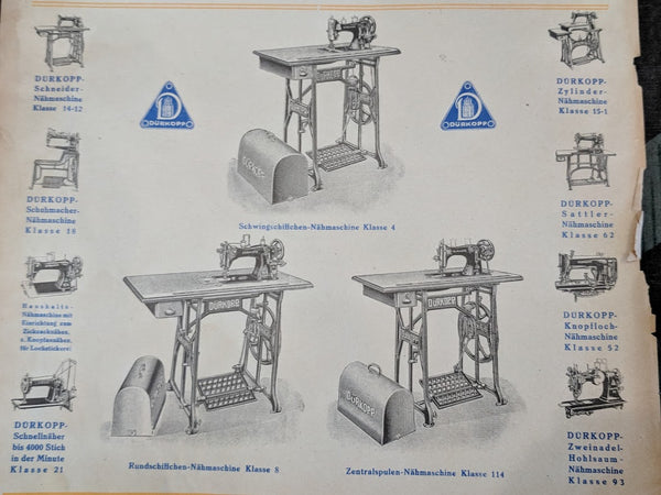 Dürkoppwerke Sewing Machine Advertisement