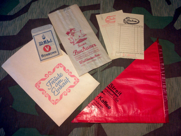 Original WWII German Shopping Bag Set