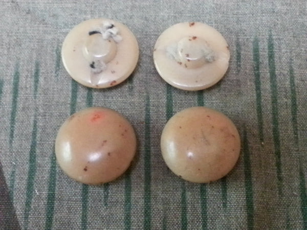 Original WWII German Steinnuss Gebirgsjäger Buttons