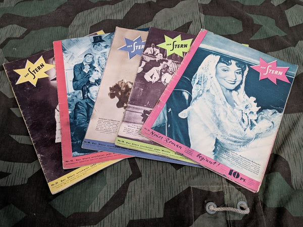 Pre-WWII German Der Stern Film Magazines (1938 - 1939)