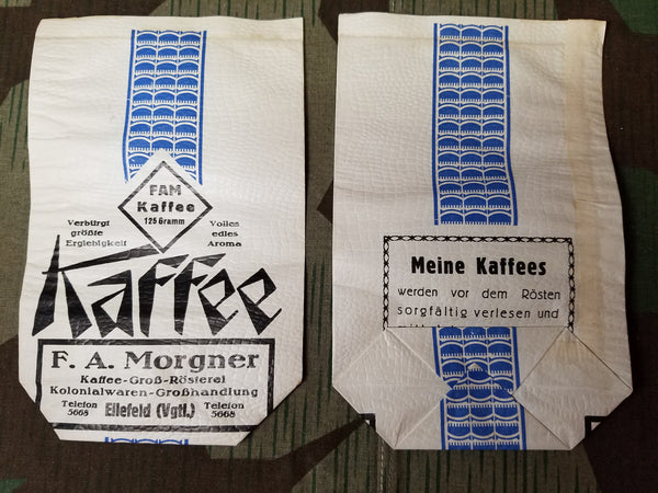 Pre-WWII German FAM Kaffee Coffee Bags