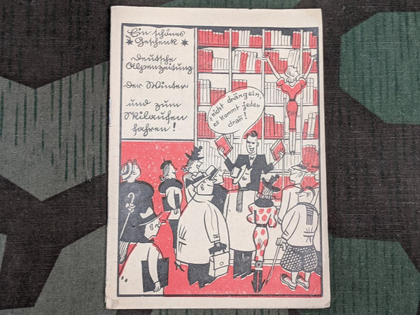 Small 1940 WWII German Catalog of Books