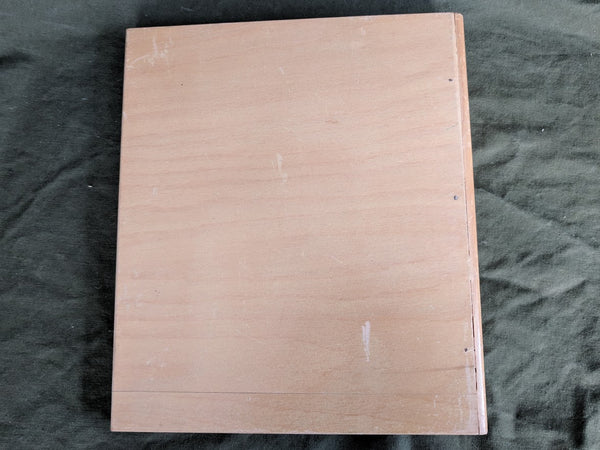 Wooden US Army Scrapbook