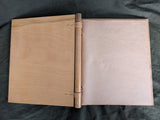 Wooden US Army Scrapbook