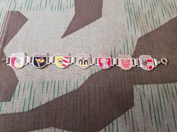 Vintage German Bavaria Crest Bracelet