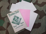 Vintage WWII-era German Deutscher Wald Brief Papier Stationary Set