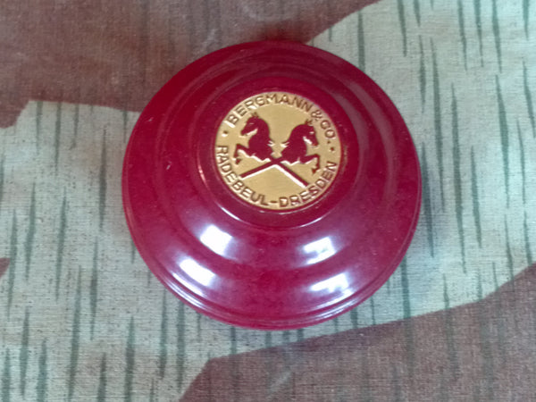 Vintage pre-WWII 1930s German Bergmann & Co. DRGM Bakelite Soap / Perfume Container
