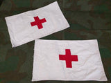 DRK German Red Cross Vehicle Fender Flag Set