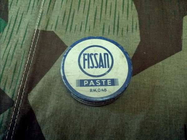 WWII German Fissan Paste Lotion Tin