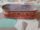 WWII German Lubern Bratheringe Herring Fish Tin