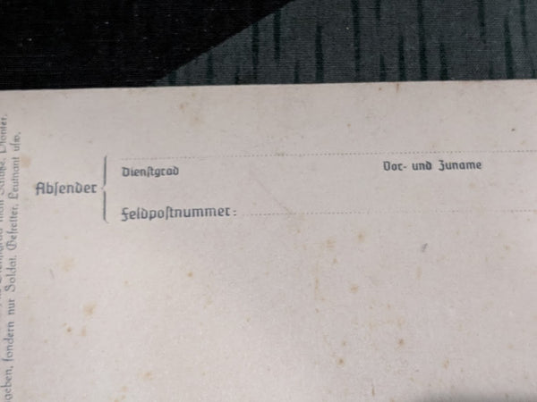 Feldpostbrief Postcard
