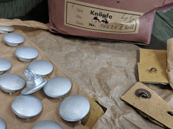 Dress Uniform Buttons with Box