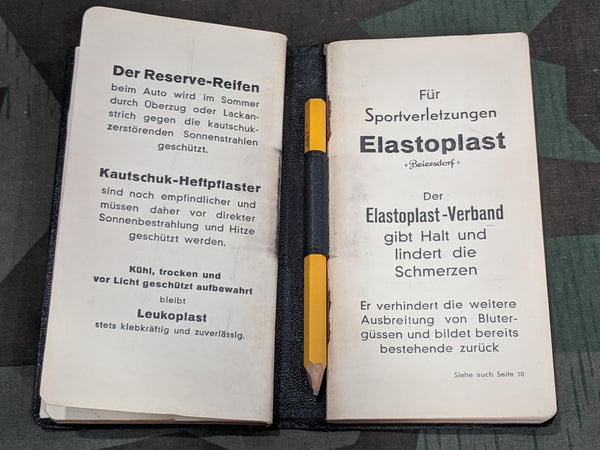 Doctor's Pocket Calendar 1936 and Informational Book