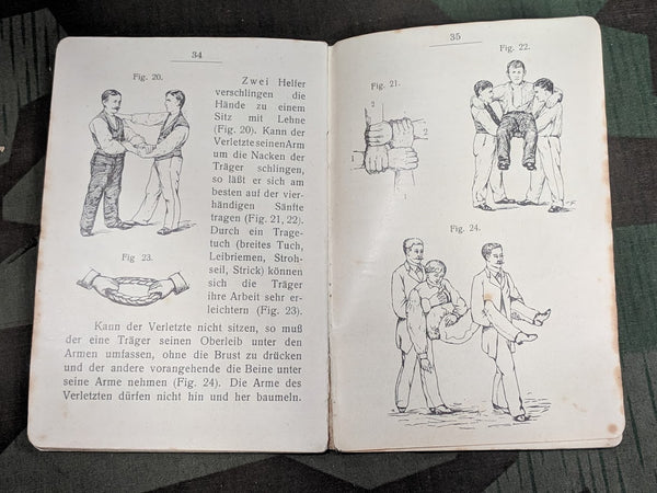 First Aid Book Kiel 1915