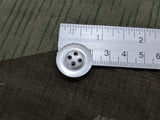 Original Dished Aluminum 21mm Buttons