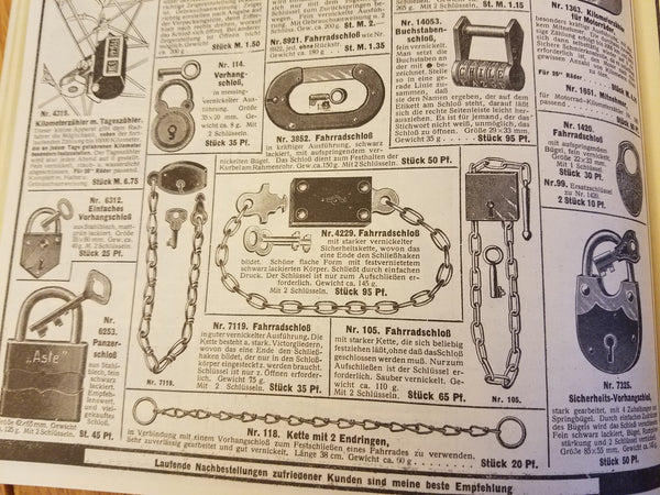 Original Bike Chain Lock