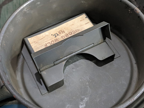 Gas Mask and Canister 1938