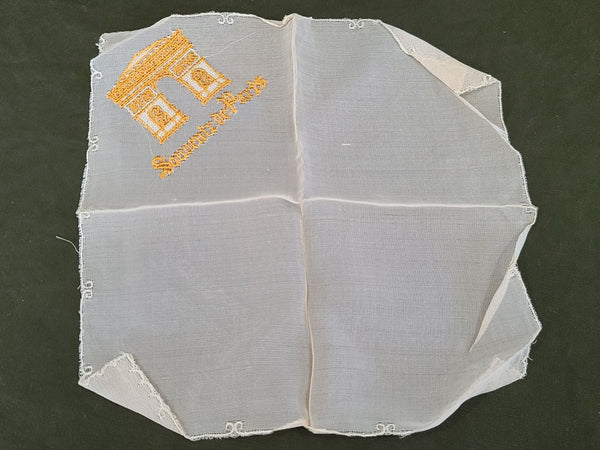 Souvenir de Paris Arc de Triomphe Hankie