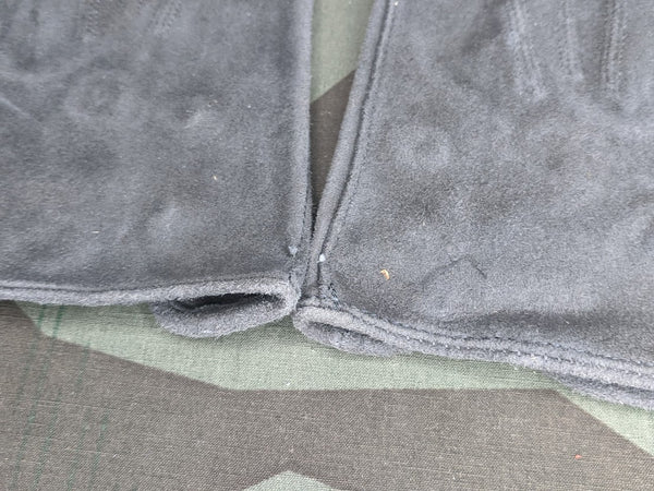 Gray Doeskin German Officers Gloves 7 3/4