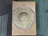 Gott Mit Uns WWI Brass Match Safe