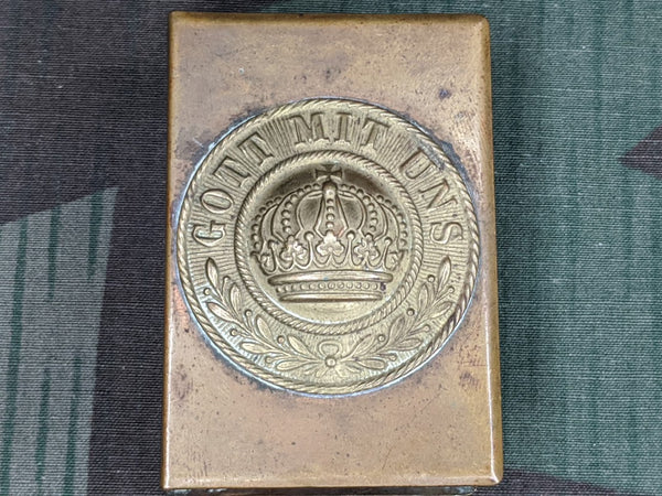 Gott Mit Uns WWI Brass Match Safe