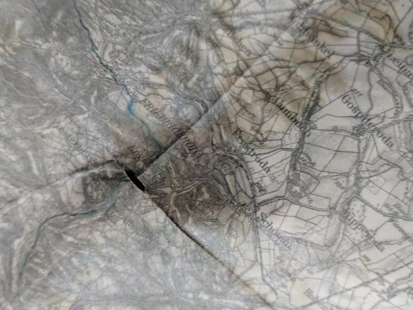 Hiking Map of the Thüringer Waldes