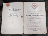 First Aid Book Kiel 1915