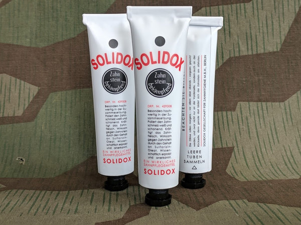 Solidox Toothpaste Tube FULL!