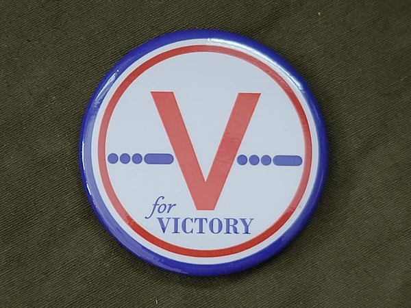 Repro V for Victory Pocket Mirror