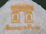 Souvenir de Paris Arc de Triomphe Hankie