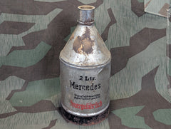 1920s 1930s German Mercedes 2L Fuel Can Safety Canister for Flammable Liquids