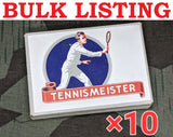 Original Tennis Meister Cigarillos Box New Old Stock (Lot of 10)