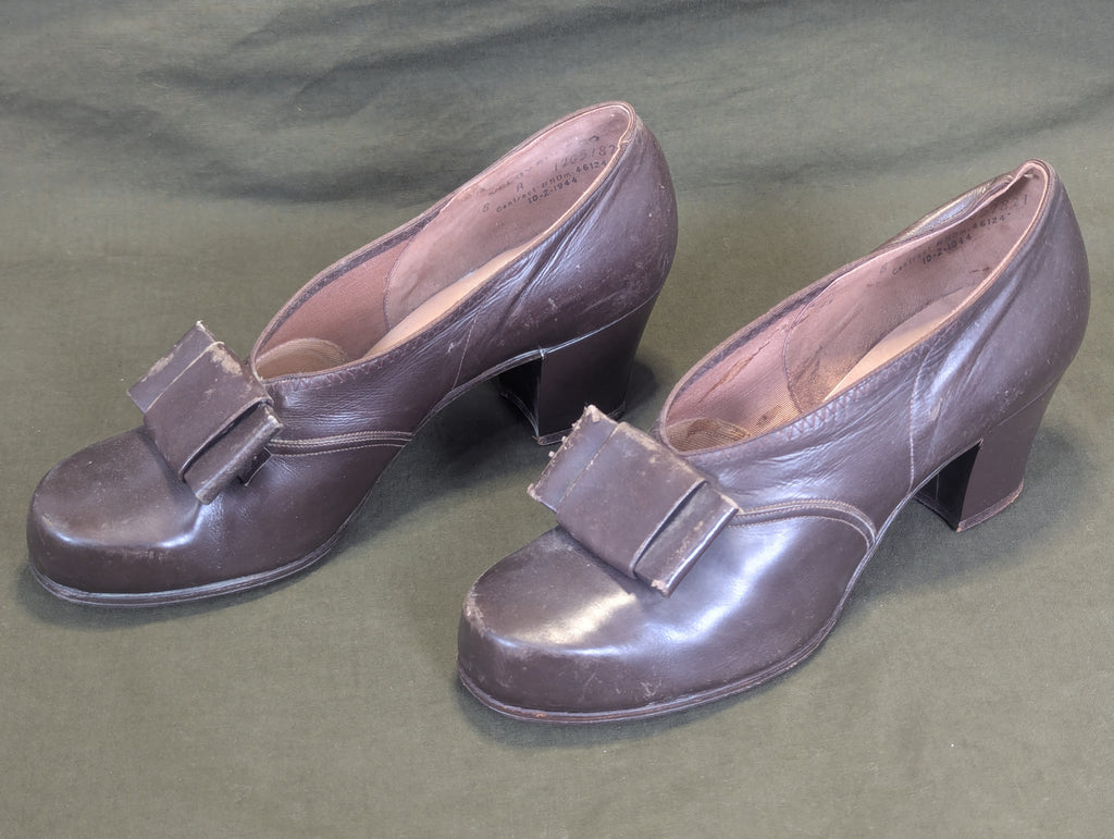 1944 Brown Marine Corps Women's Shoes 8A