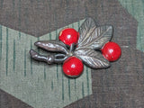 German Leaf and Berry Pin
