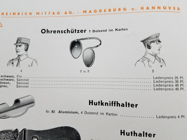 AS-IS Original German Earmuffs