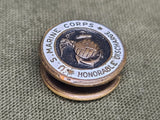 U.S. Marine Corps Honorable Discharge Lapel Button