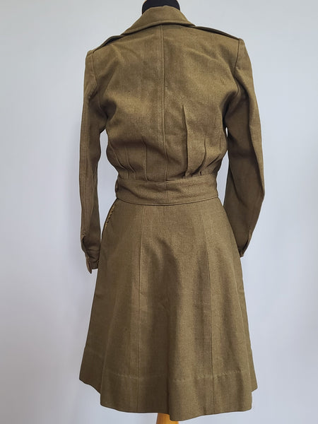 British Made Women's Ike Jacket and Skirt <br> (B-37" W-25" H-37")