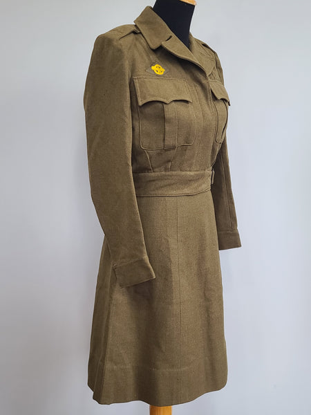 British Made Women's Ike Jacket and Skirt <br> (B-37" W-25" H-37")