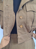 British Made Women's Ike Jacket and Skirt <br> (B-37" W-25" H-37")