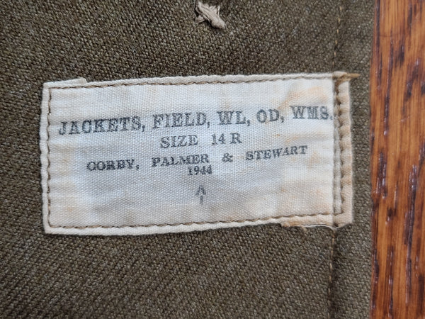 British Made Women's Ike Jacket and Skirt <br> (B-37" W-25" H-37")