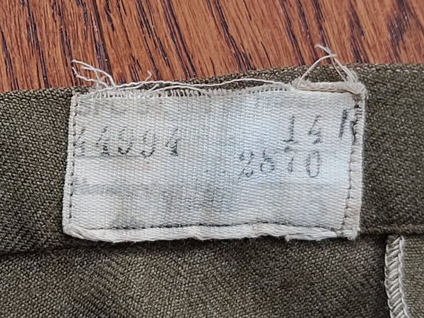 British Made Women's Ike Jacket and Skirt <br> (B-37" W-25" H-37")
