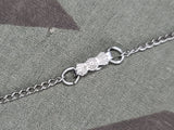 Vergiß Mich Nicht (Forget me not) Silver Necklace