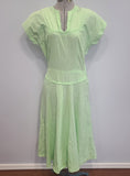 Light Green Dress <br> (B-36" W-28" H-42")