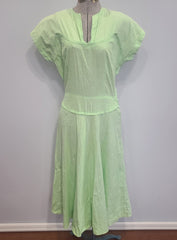 Light Green Dress <br> (B-36" W-28" H-42")
