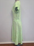 Light Green Dress <br> (B-36" W-28" H-42")